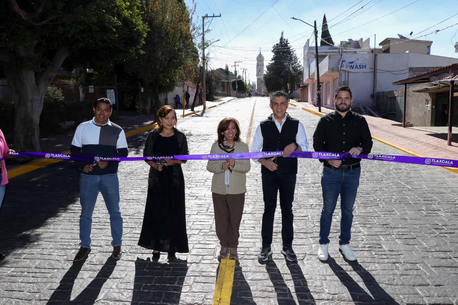 Concluyen obras en Ocotlán; alcalde Alfonso Sánchez y gobernadora encabezan entrega
